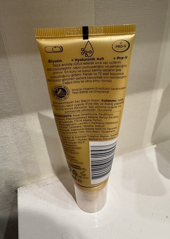 Pantene Kuru Saçlar İçin Saç Kremi - Görsel 2