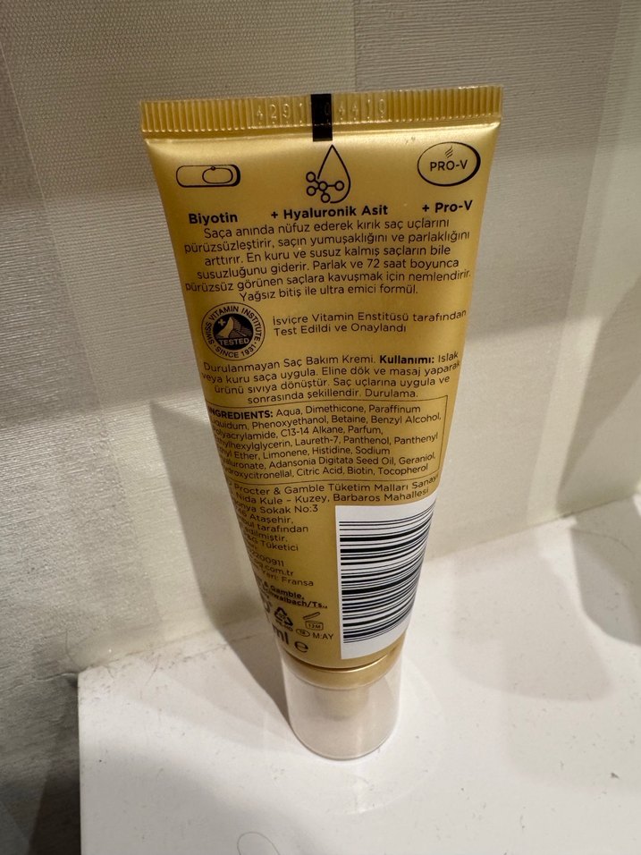 Pantene Kuru Saçlar İçin Saç Kremi - Görsel 2