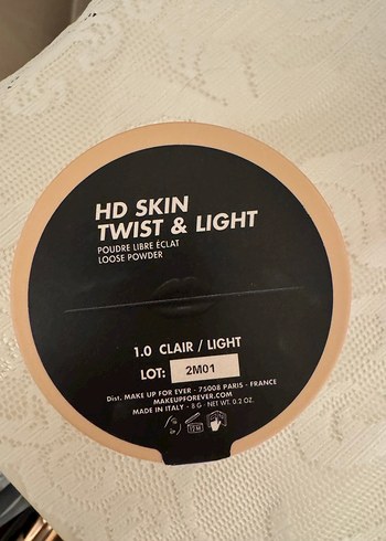 Make Up For Ever HD Skin Twist & Light Pudra - Görsel 5