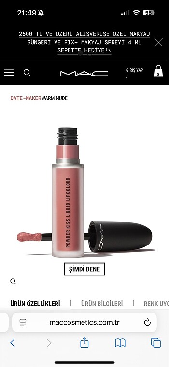 Mac ruj - Görsel 5