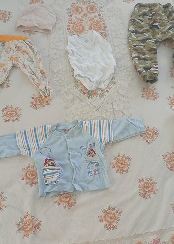 3 Ay Beden Bebek takım 7 parça