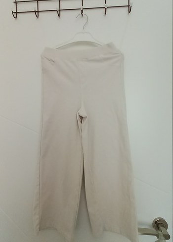 Bej Keten kız çocuk Normal Paça Pantolon