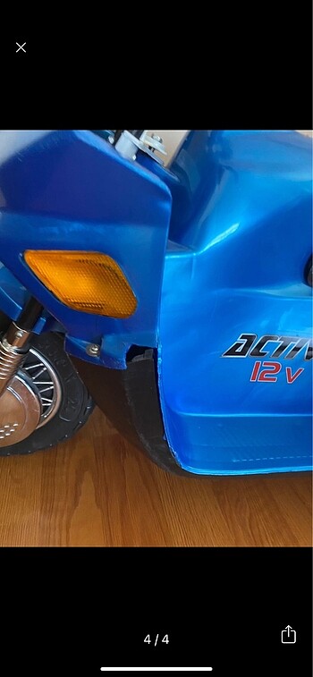Beden mavi Renk 12 v akülü motor