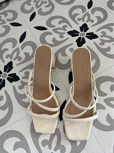 Soho shoes topuklu terlik