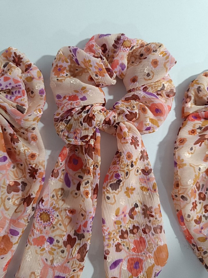 Çiçek Desenli Bohem Kurdeleli Toka Seti - Görsel 3