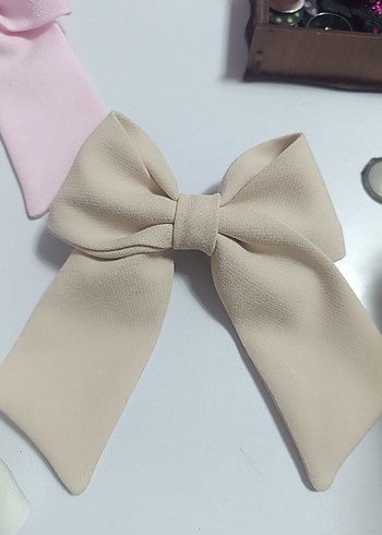 Pastel Renkli Kadın Fiyonk Toka - Görsel 6