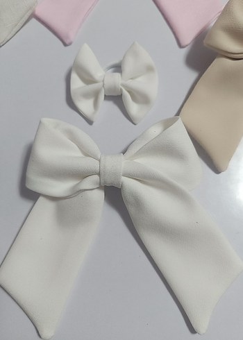 Pastel Renkli Kadın Fiyonk Toka - Görsel 2