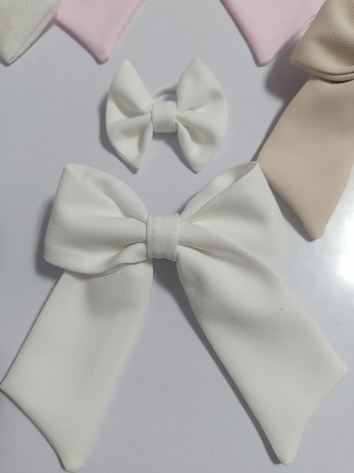 Pastel Renkli Kadın Fiyonk Toka - Görsel 2