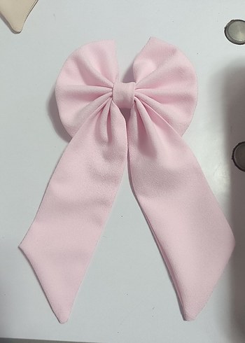 Beyaz Fiyonk Detaylı Modern Klasik Saç Aksesuarı - Görsel 7