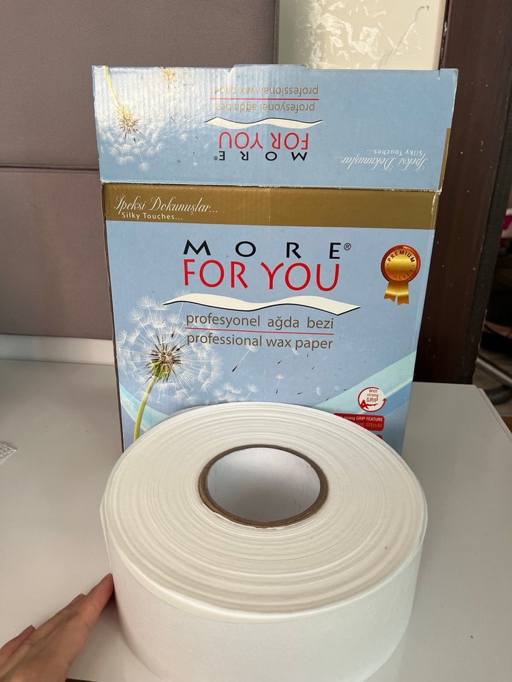 More For You Profesyonel Ağda Bezi 7cm x 100m - Görsel 2