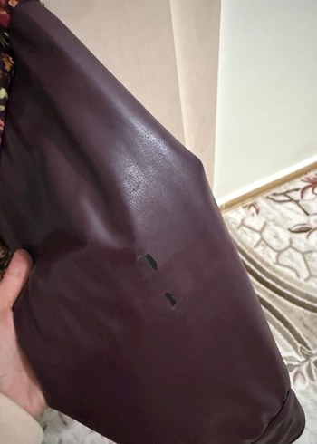 Bordo Desenli Bohem Kadın Ceket - Görsel 2