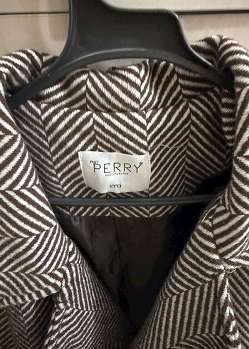 Desenli Oversize Kışlık Kaban - Görsel 2