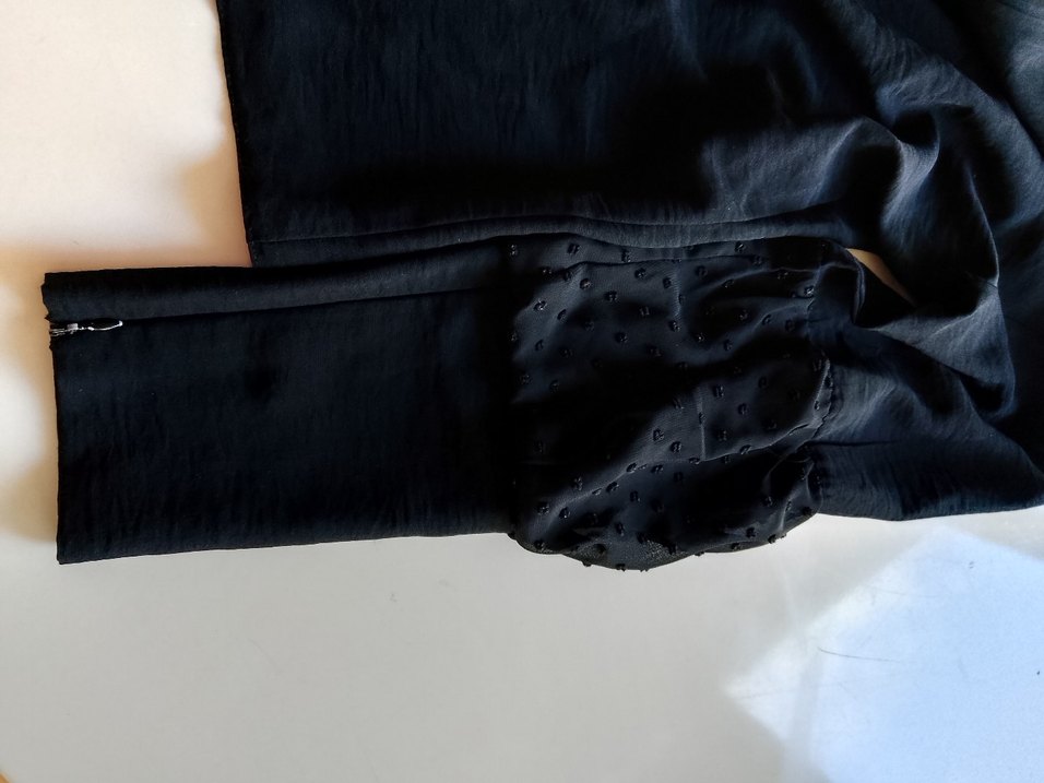 Gri Midi Kadın Ofis Eteği ve Siyah Uzun Kollu Bluz etek yenı - Görsel 4