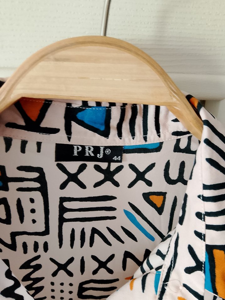 Desenli Kemerli Siyah Hamile Uzun Etek - Görsel 3