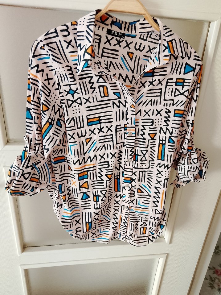 Desenli Kemerli Siyah Hamile Uzun Etek - Görsel 5