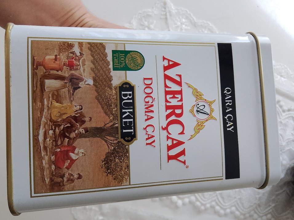 Azercay Qara Çay Toz Paket - Görsel 2