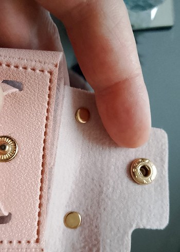 Pastel Pembe Kadın Anahtarlık - Görsel 2