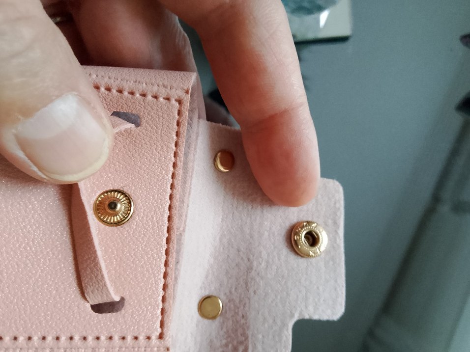 Pastel Pembe Kadın Anahtarlık - Görsel 2