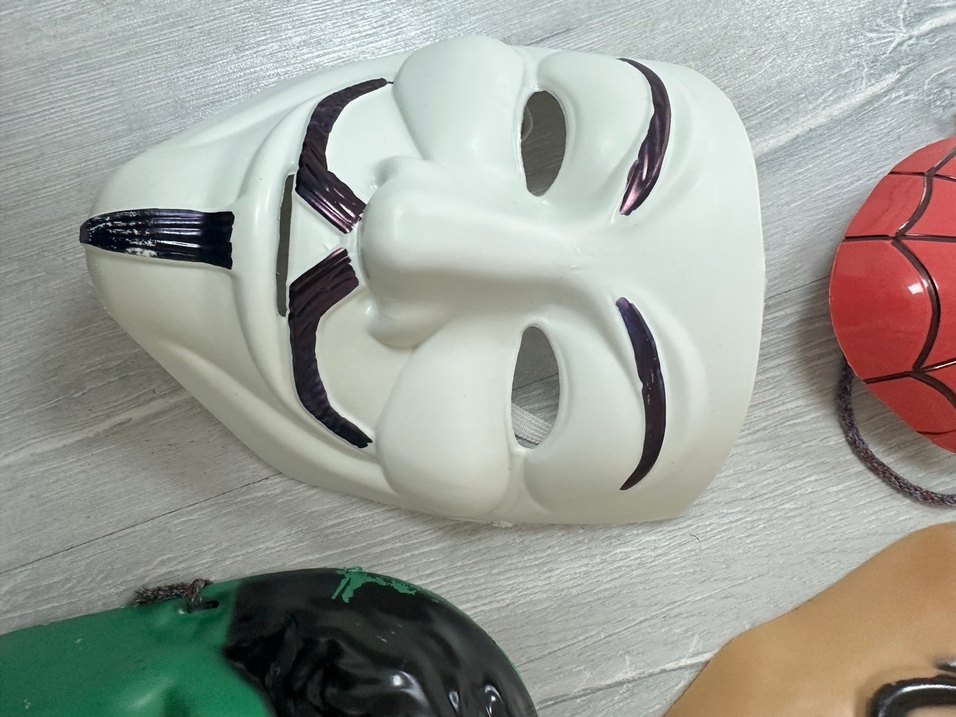 Erkek Maskeleri Seti 5 Parça - Görsel 5