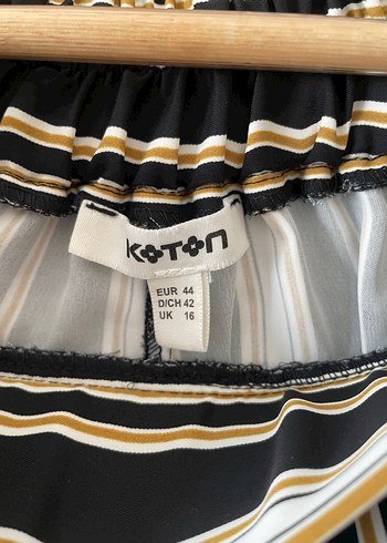 Kadın Çizgili pantolon - Görsel 2