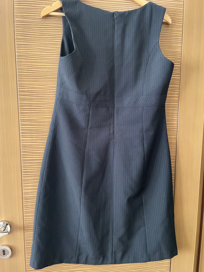 Düğmeli Koton Elbise - Görsel 3