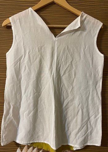 V Yaka Kolsuz Kadın bluz - Görsel 3