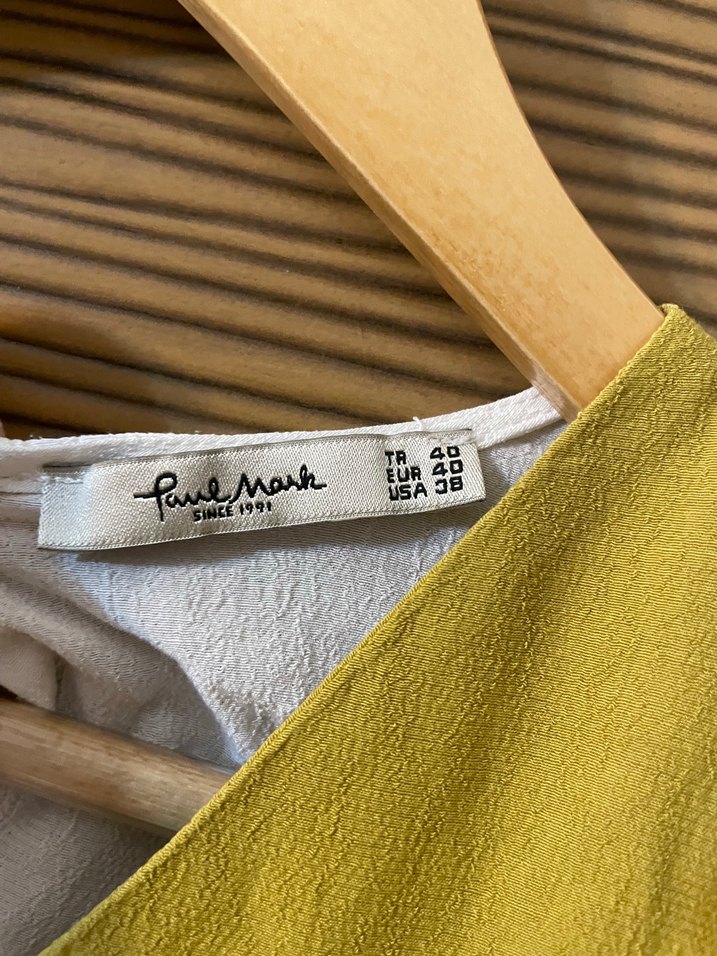 V Yaka Kolsuz Kadın bluz - Görsel 2