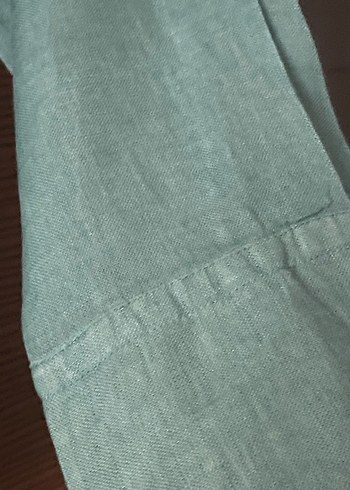 Pierre Cardin Keten Oversize Gömlek - Görsel 7