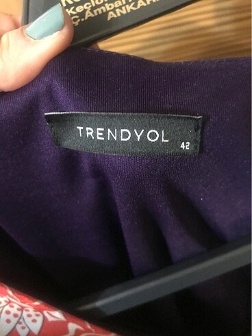 42 Beden Trendyol elbise