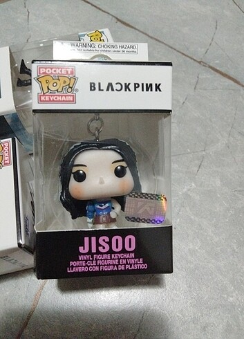 Blackpink Jisoo figür pop anahtarlık