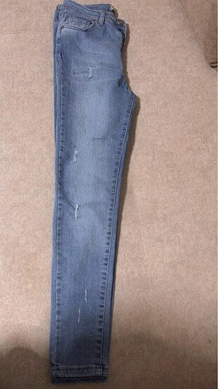 40 Beden mavi Renk Mavi jean