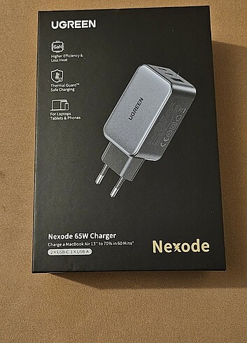 nexode ugreen 65w charger cihaz