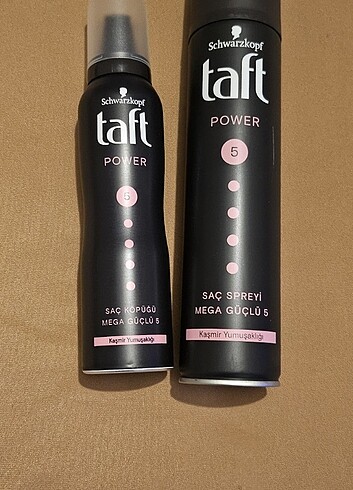 Schwarzkopf taft saç şekillendirme sprey ve köpük