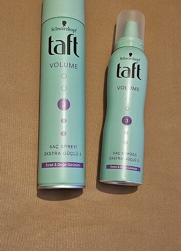 taft saç şekillendirme sprey ve köpük - Görsel 2