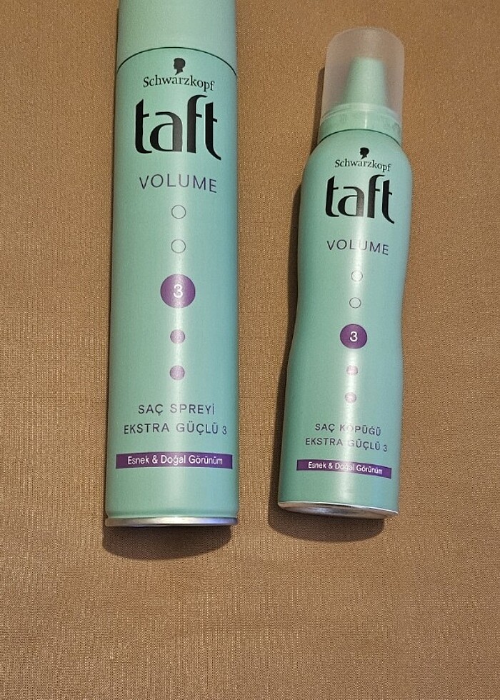taft saç şekillendirme sprey ve köpük - Görsel 2