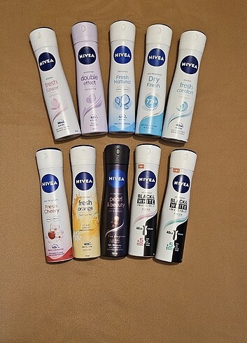 Nivea kadın deodorant çeşit