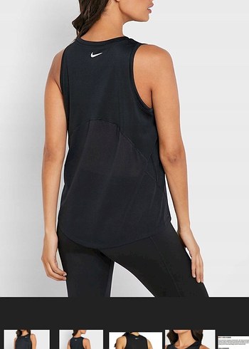 s Beden Nike Siyah Kadın Kolsuz Atlet