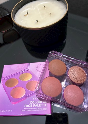 Sephora Renkli Yüz Paleti - Koyu Pembe Tonlar