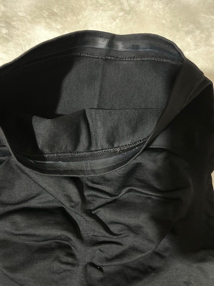 Siyah Midi Elastik Bel korse - Görsel 2