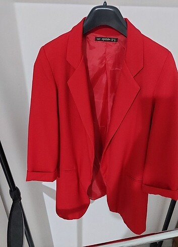 Blazer Kırmızı ceket 