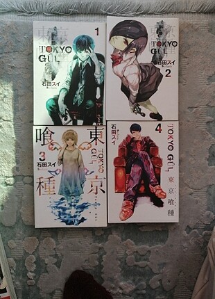 TOKYO GHOUL MANGA 1-4