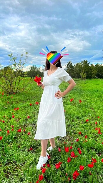 Beyaz elbise
