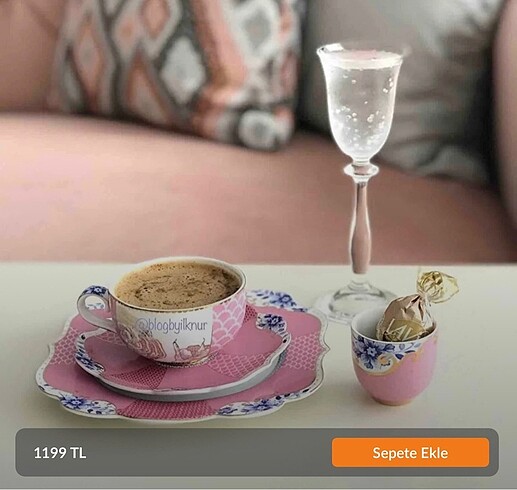 Diğer Pip studio royal pembe kek tabağı