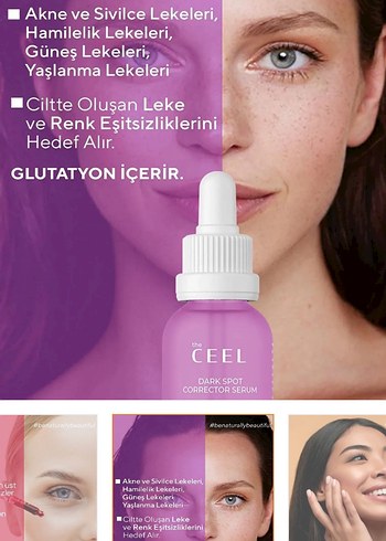  Beden The CEEL Yüz Peeling ve Leke Düzeltici Serum Seti