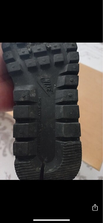 30 Beden siyah Renk Nike spor ayakkabı
