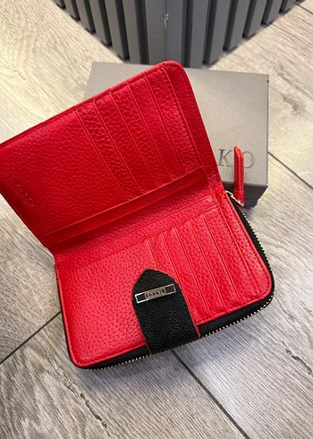 Kahverengi Deri Kadın Cüzdan Vakko cüzdan - Görsel 7