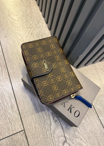 Kahverengi Deri Kadın Cüzdan Vakko cüzdan - Görsel 3