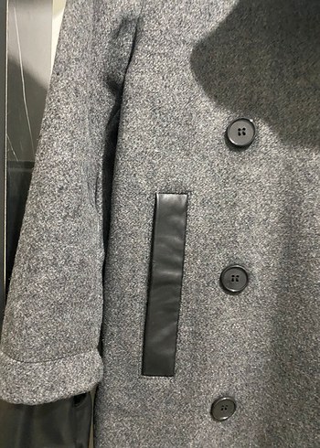 Vakko Gri Kaban Deri Detaylı - Görsel 3