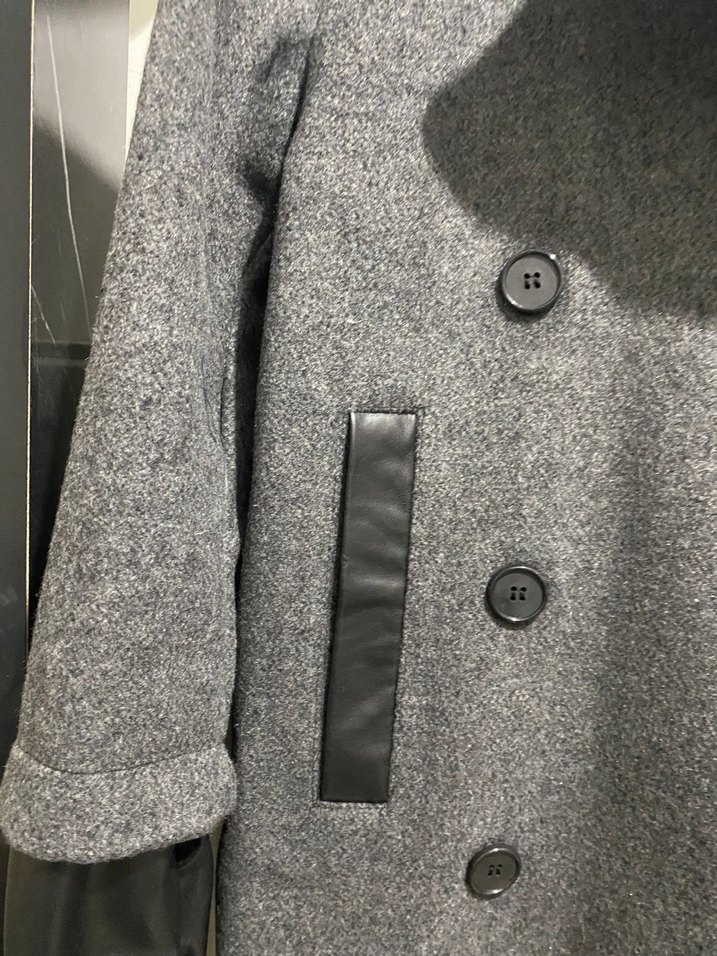 Vakko Gri Kaban Deri Detaylı - Görsel 3