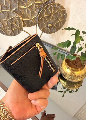 Vakko Siyah Deri Tokalı Cüzdan orjinal Vakko - Görsel 3